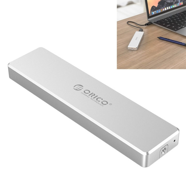 ORICO PCM2-C3 M.2 M-Key轉 USB 3.1 Gen2 USB-C / Type-C 推蓋式固態硬碟外殼，最大支援容量：2TB
