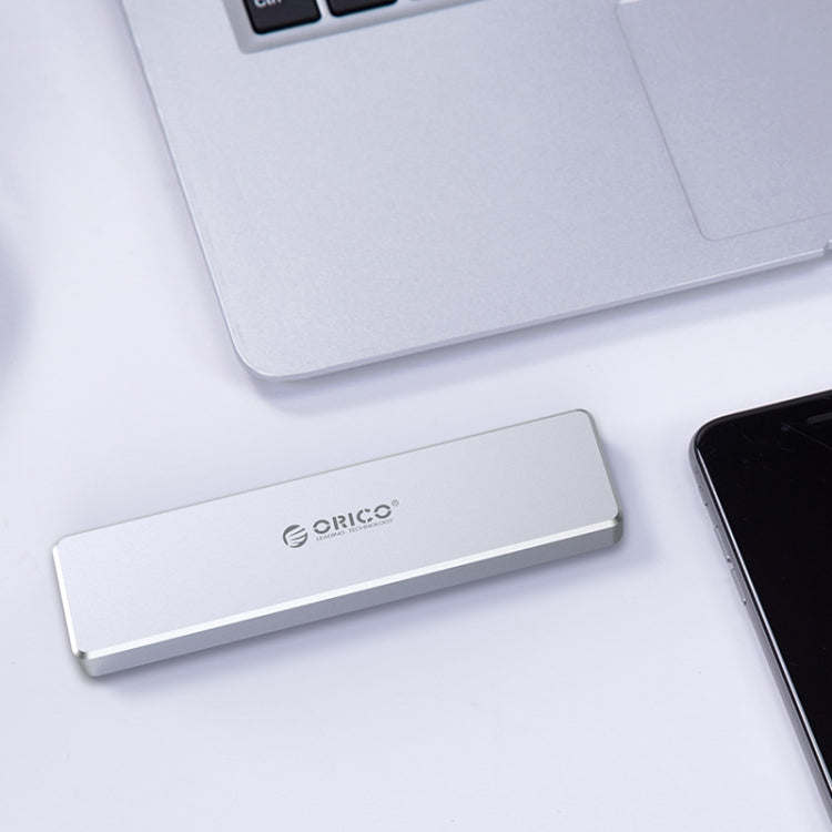 ORICO PCM2-C3 M.2 M-Key轉 USB 3.1 Gen2 USB-C / Type-C 推蓋式固態硬碟外殼，最大支援容量：2TB
