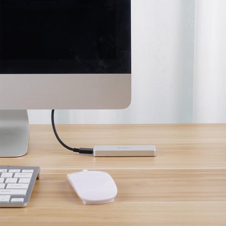ORICO PCM2-C3 M.2 M-Key轉 USB 3.1 Gen2 USB-C / Type-C 推蓋式固態硬碟外殼，最大支援容量：2TB