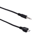 3.5mm 公頭轉 Micro USB 公頭 音頻 AUX 線，長度：約40cm，Micro USB 40cm