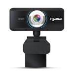 HXSJ S4 1080P 可調式 180 度高清手動對焦視訊網路攝影機，附麥克風