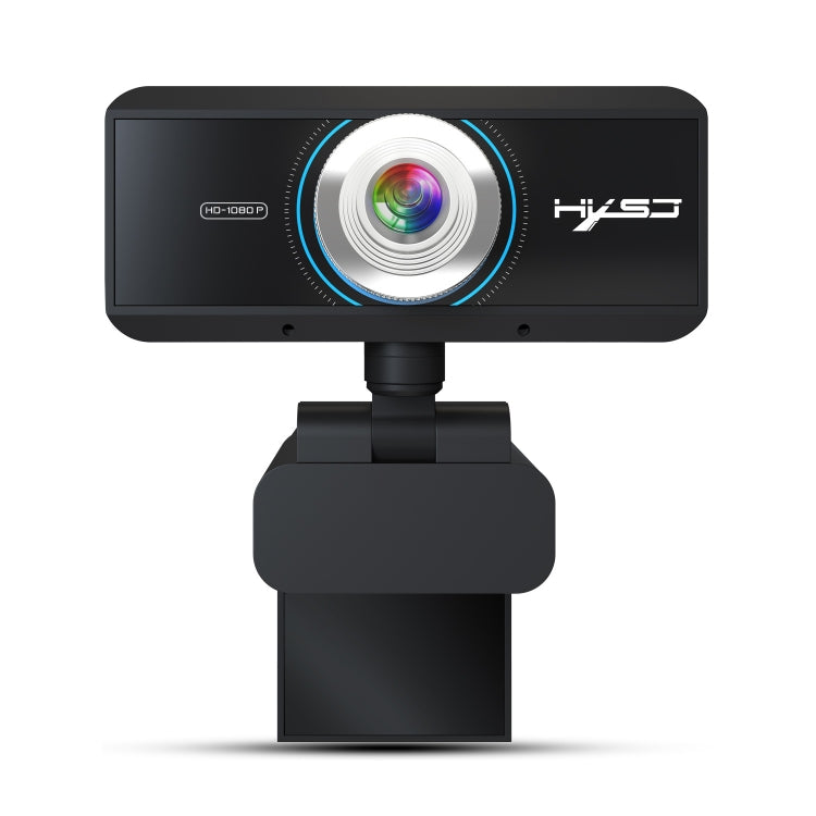 HXSJ S4 1080P 可調式 180 度高清手動對焦視訊網路攝影機，附麥克風