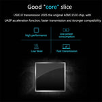 UNITEK SATA 2.5 吋 USB 3.0 介面硬碟外接盒，長度：30cm，SATA USB 3.0 介面，長度：30cm