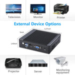 K660G4 Windows 與 Linux 系統迷你電腦，Intel Celeron 處理器 N2840 四核心 2M 快取，1.83GHz，最高 2.25GHz，2GB 記憶體 + 32GB SSD，2GB+32GB