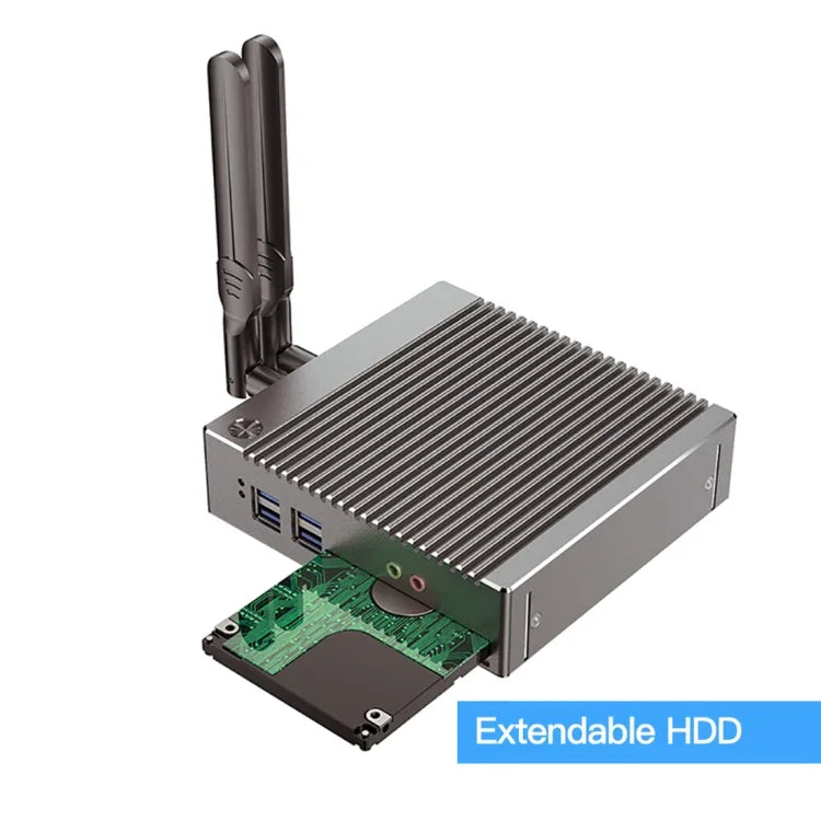 K660S Windows 和 Linux 系統迷你電腦，Intel Celeron 處理器 N2840 四核心 1.83-2.25GHz，2GB 記憶體 + 32GB SSD，2GB+32GB
