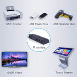 R1 Windows 系統迷你電腦，四核心 Cortex 2.0GHz，記憶體：1GB，儲存空間：8GB