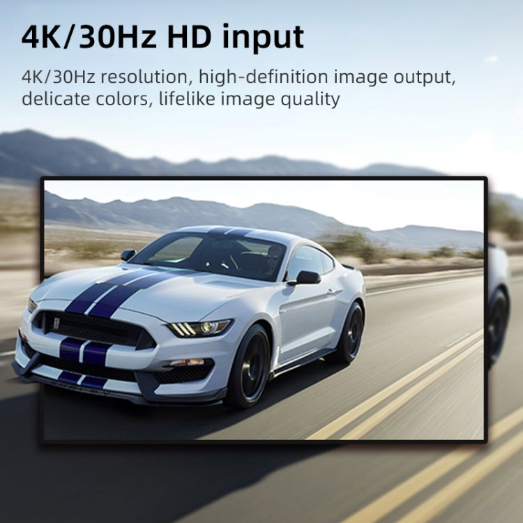 4K 30Hz HDMI 轉 USB3.0 高清視頻擷取卡 帶線，HDMI 轉 USB3.0