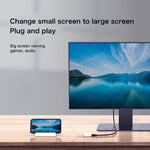 7565M 8 針轉 2K HDMI + 8 針埠高清視頻轉換器，7565M