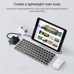 NK-1033 5 合 1 8 針公頭轉雙 USB + 3.5mm AUX + 乙太網路 + 8 針電源母頭轉接器，NK-1033
