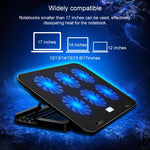 ICE COOREL 筆記型電腦底座靜音六風扇散熱支架散熱器，款式：普通，款式：普通