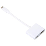 USB-C/Type-C to HDMI+USB-C/Type-C Video Converter, Type-C 4K/30HZ