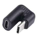 U型USB-C / Type-C公對母轉接頭，Type-C對Type-C