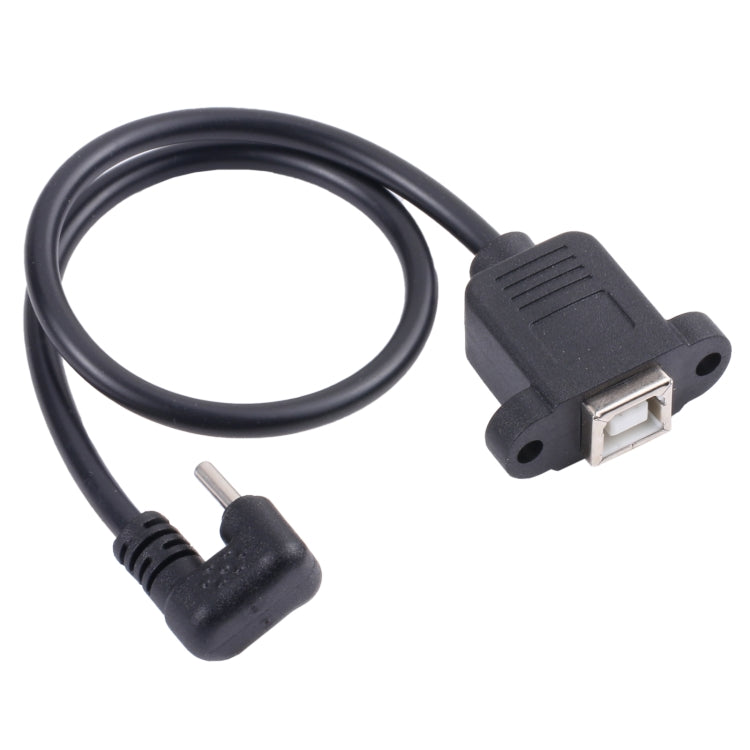 USB-C / Type-C 公頭轉 B 型方形印表機母頭連接線，Type-C 轉 B 型方形