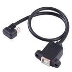 USB-C / Type-C 公頭轉 B 型方形印表機母頭連接線，Type-C 轉 B 型方形