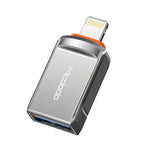 MCDODO USB 3.0 母頭轉 8 針公頭 OTG 轉換器 USB 隨身碟，8 針