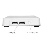 XBOX Series S 主機散熱風扇底座，帶 2 個 USB 埠，適用於 XBOX Series S