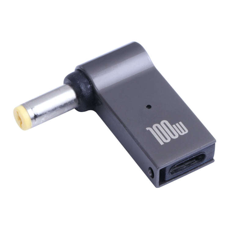 100W USB-C / Type-C 母頭轉 DC 5.5x1.7mm 公頭電腦充電轉接器，適用於 Acer，Type-C 母頭轉 DC 5.5x1.7mm 公頭