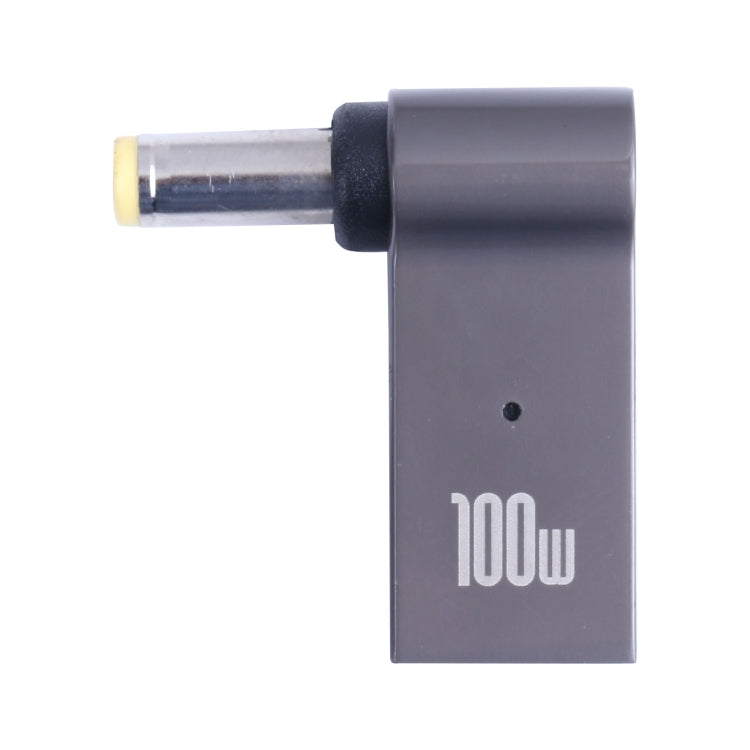100W USB-C / Type-C 母頭轉 DC 5.5 x 2.5mm 公頭電腦充電轉接器，適用於 Lenovo，Type-C 母頭轉 DC 5.5x2.5mm 公頭