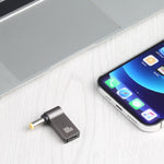 100W USB-C / Type-C 母頭轉 DC 5.5 x 2.5mm 公頭電腦充電轉接器，適用於 Lenovo，Type-C 母頭轉 DC 5.5x2.5mm 公頭