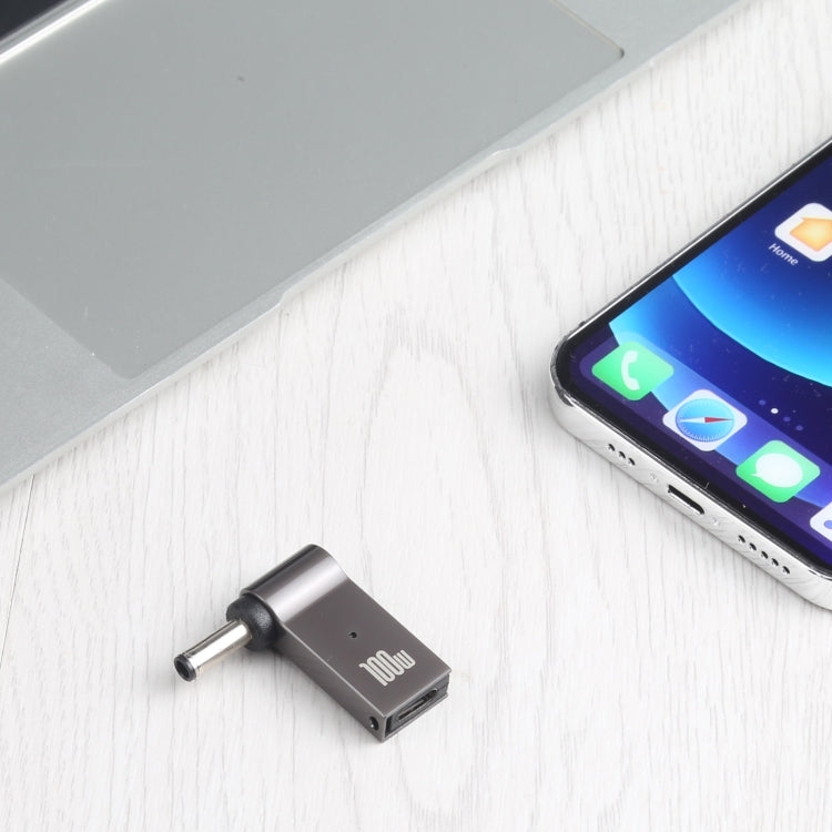 100W USB-C / Type-C 母頭轉 DC 4.5x3.0mm 公頭電腦充電轉接器，適用於 Dell，Type-C 母頭轉 DC 4.5x3.0mm 公頭