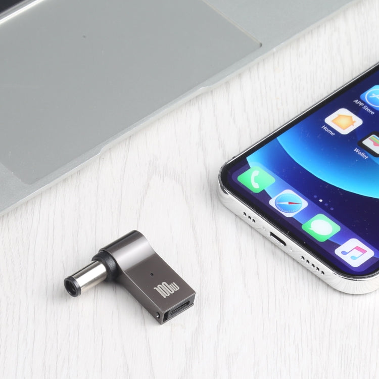 100W USB-C / Type-C 母頭轉 DC 7.4x0.6mm 公頭電腦充電轉接器，適用於 HP，Type-C 母頭轉 DC 7.4x0.6mm 公頭（適用 HP）