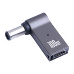 100W USB-C / Type-C母頭轉DC 6.0x1.4mm公頭電腦充電轉接器，適用索尼，Type-C母頭轉DC 6.0x1.4mm公頭
