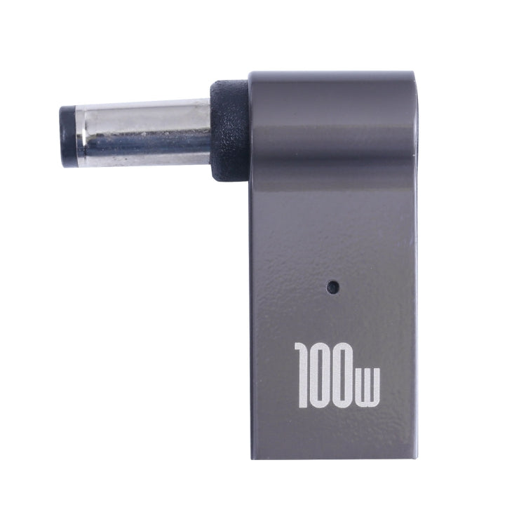 100W USB-C / Type-C母頭轉DC 5.5 x 2.1mm公頭電腦充電轉接器，Type-C母頭轉DC 5.5 x 2.1mm公頭