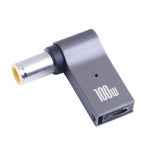 100W USB-C / Type-C 母轉 DC 7.9x5.0mm 公電腦充電轉接器，適用 Lenovo，Type-C 母轉 DC 7.9x5.0mm 公