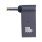 100W USB-C / Type-C 母頭轉 DC 4.0x1.7毫米公頭電腦充電轉接器，適用聯想，Type-C 母頭轉 DC 4.0x1.7毫米公頭（黃色）