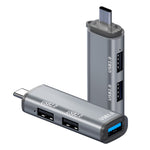 ADS-302C 3合1多功能Type-C / USB-C集線器擴充座，ADS-302C