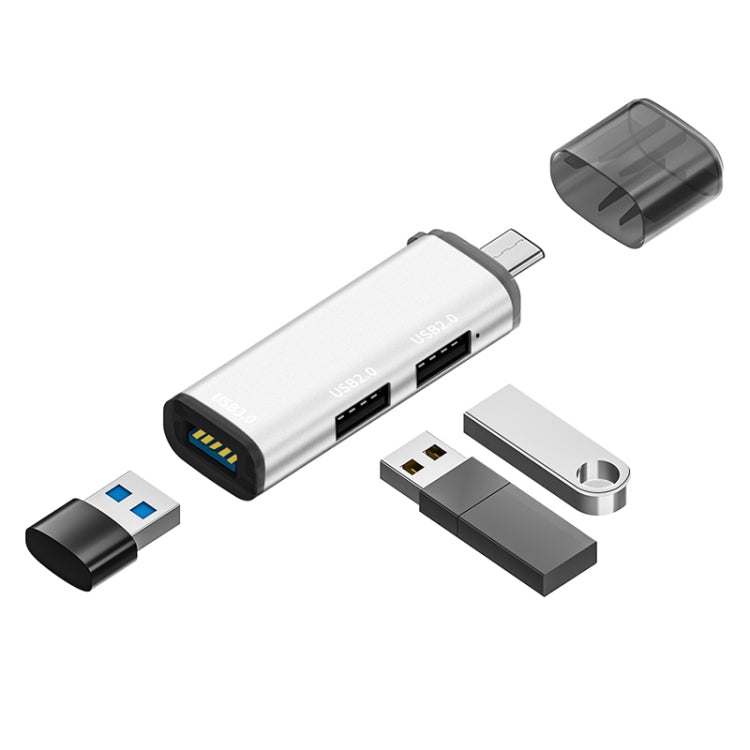 ADS-302C 3合1多功能Type-C / USB-C集線器擴充座，ADS-302C