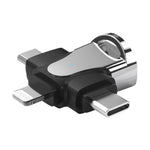 3 合 1 OTG 轉接器，USB 對 Type-C / Micro USB / 8 Pin