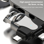 3 合 1 OTG 轉接器，USB 對 Type-C / Micro USB / 8 Pin