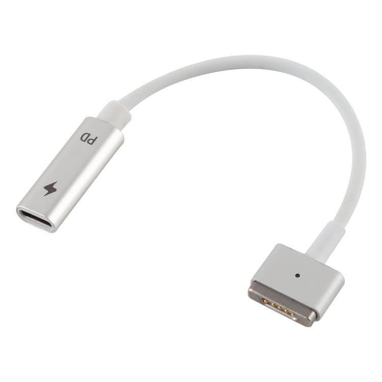 5 針 MagSafe 2（T 形）轉 USB-C / Type-C PD 充電轉接器，Type-C 轉 MagSafe 2