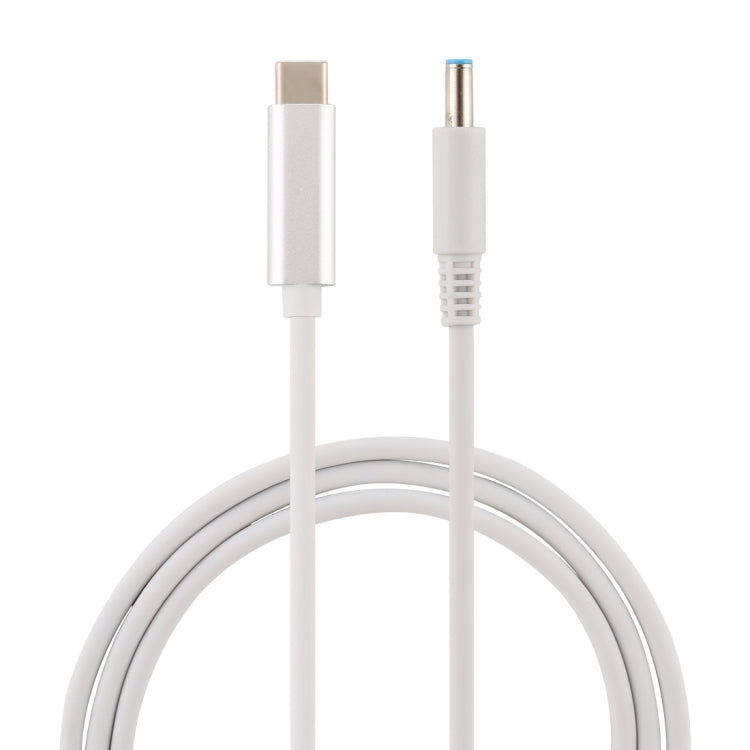 惠普USB-C / Type-C轉7.4 x 0.6mm筆記型電腦電源充電線，線長約1.5米，Type-C轉7.4 x 0.6mm