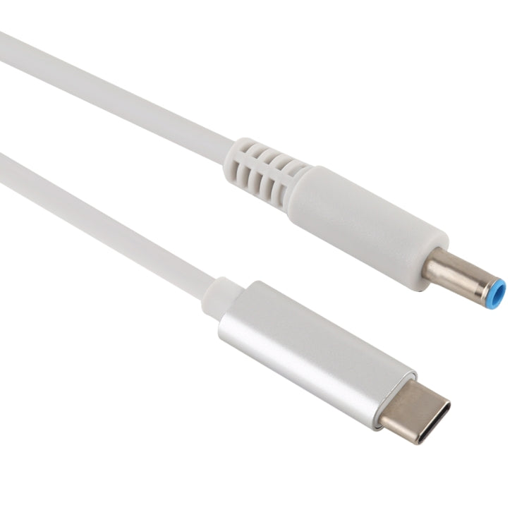 惠普USB-C / Type-C轉7.4 x 0.6mm筆記型電腦電源充電線，線長約1.5米，Type-C轉7.4 x 0.6mm