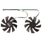 GFY09010E12SPA 4針顯示卡散熱風扇，適用Zotac GTX 1070 Mini GTX 1060 6GB GTX1060，直徑：85mm，成對，GFY09010E12SPA