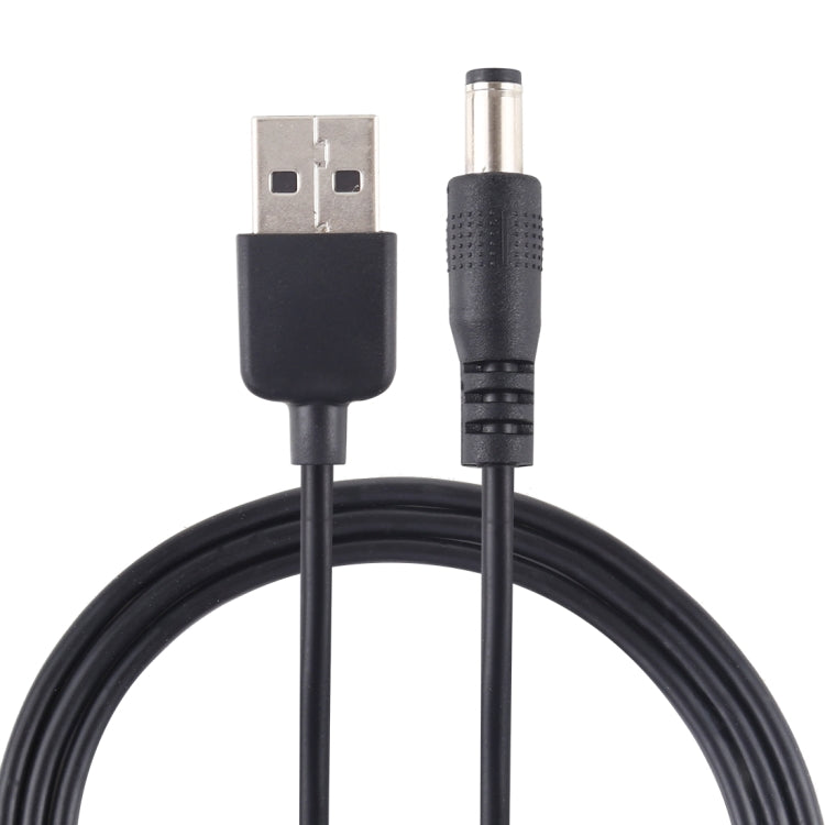 3A USB 轉 5.5 x 2.1毫米直流電源插頭線，長度：1米，USB 轉直流 5.5x2.1毫米