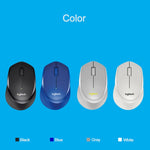 Logitech M330 無線光學靜音滑鼠附微型 USB 接收器