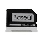 BASEQI 504ASV 隱藏式鋁合金 SD 卡盒，適用 Macbook Pro Retina 15 吋（2013 年底至 2015 年中）筆記型電腦，適用 Macbook Pro Retina 15