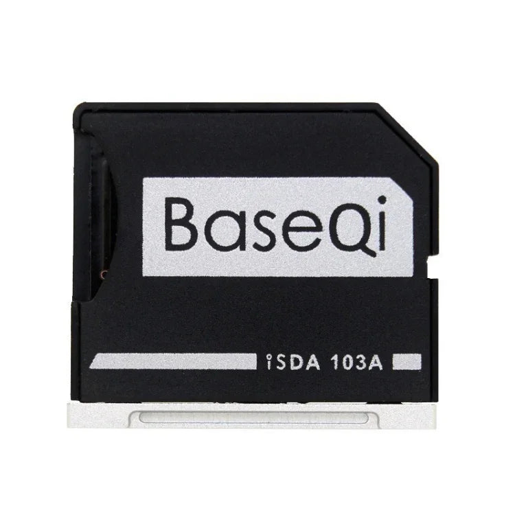 BASEQI 隱藏式鋁合金 SD 卡盒，適用 MacBook Air 13.3 吋筆記型電腦，適用 MacBook Air 13.3
