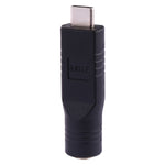 4.0 x 1.7毫米母頭轉 USB-C / Type-C 公頭插頭轉接器，4.0 x 1.7毫米母頭