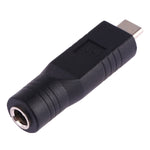 5.5 x 2.1毫米母頭轉 USB-C / Type-C 公頭插頭轉接器，5.5 x 2.1毫米