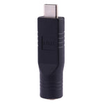 5.5 x 2.1毫米母頭轉 USB-C / Type-C 公頭插頭轉接器，5.5 x 2.1毫米
