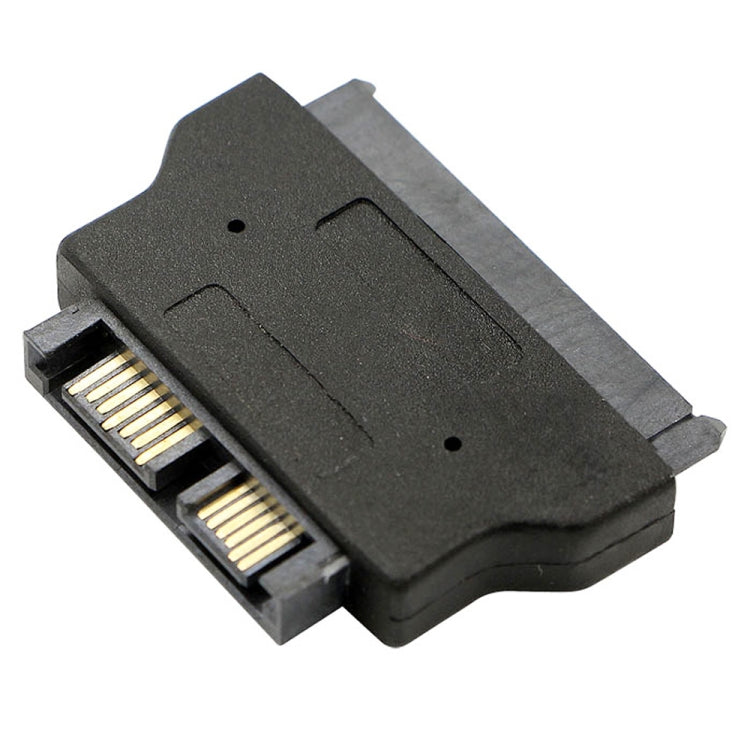 SATA 22 針母頭轉 SLIMLINE SATA 13 針公頭轉接器，SATA 22 針母頭轉 SATA 13 針