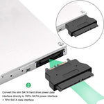 SATA 22 針母頭轉 SLIMLINE SATA 13 針公頭轉接器，SATA 22 針母頭轉 SATA 13 針