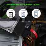 SATA 22 針母頭轉 SLIMLINE SATA 13 針公頭轉接器，SATA 22 針母頭轉 SATA 13 針