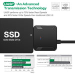 專業SATA轉USB 3.0線纜轉接器 2.5 / 3.5吋SSD硬碟擴充連接器，2.5 / 3.5吋