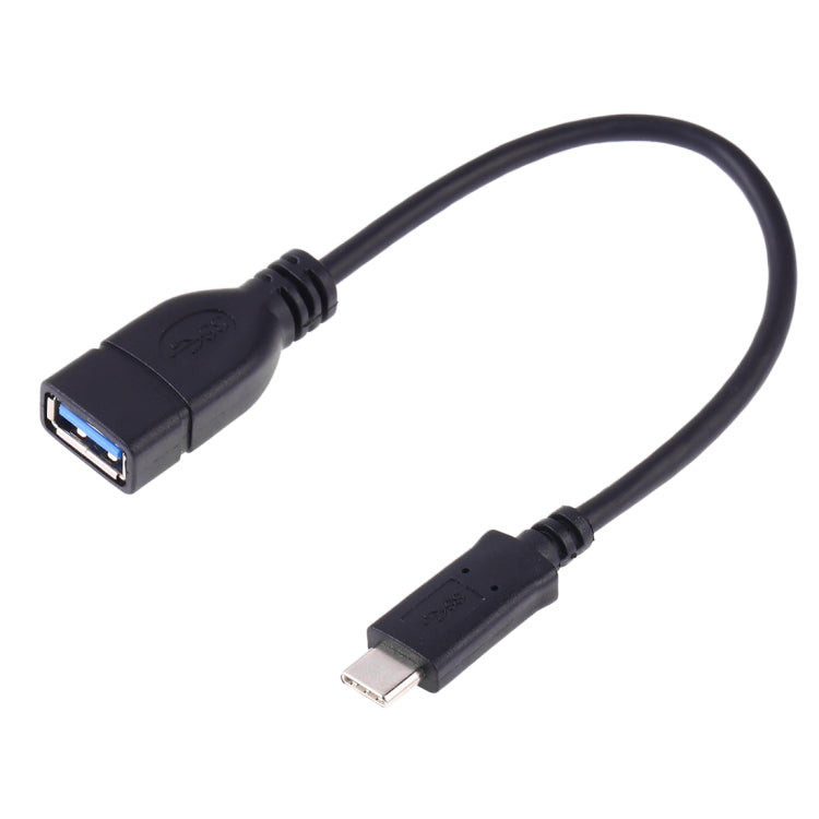 USB-C 3.1 / Type-C 公頭對 USB 3.0 母頭 OTG 轉接線，長度：20cm，ZSSG-9B20OTG