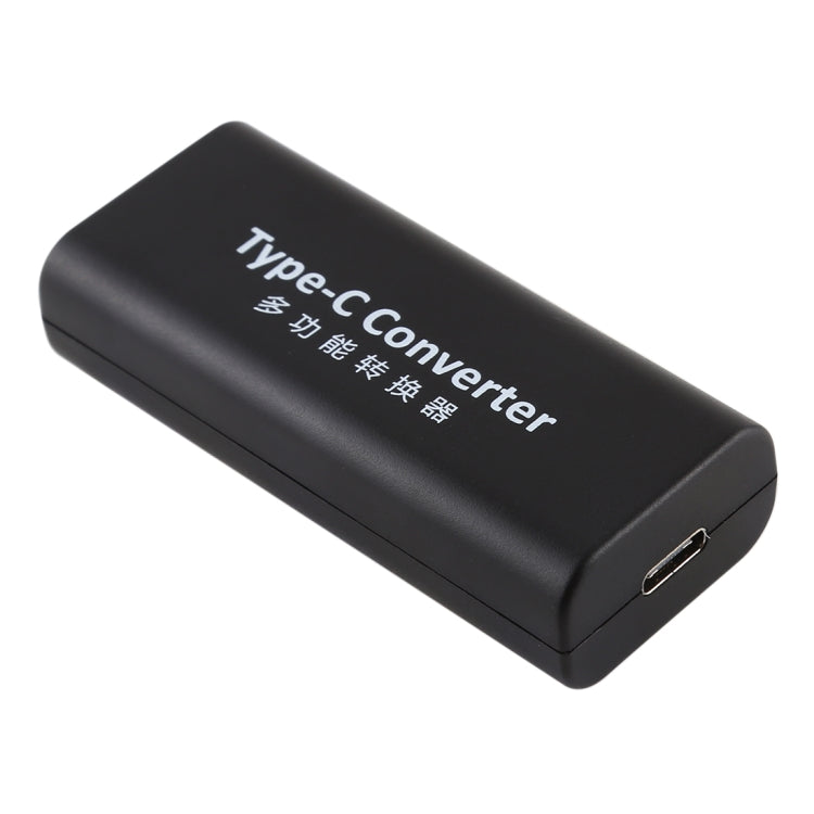 DC 4.5 x 3.0mm電源插孔母頭轉USB-C / Type C母頭電源連接器轉接器，附15cm USB-C / Type C線纜，4.5x3.0mm